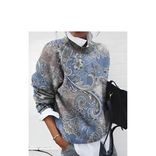 Damestop met Bloemenpatroon – Alenya