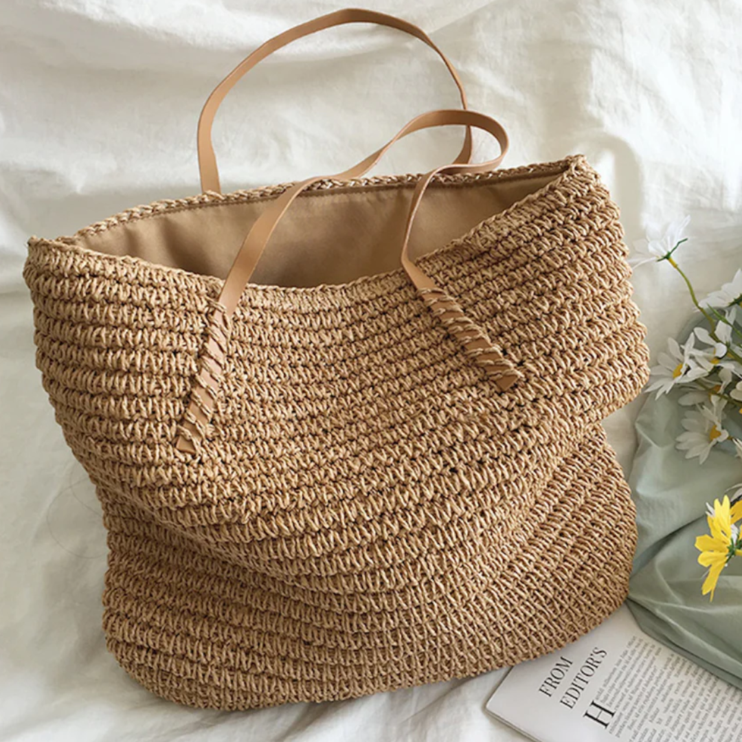 Ruime Handtas met Stevige Schouderband - TerraWoven