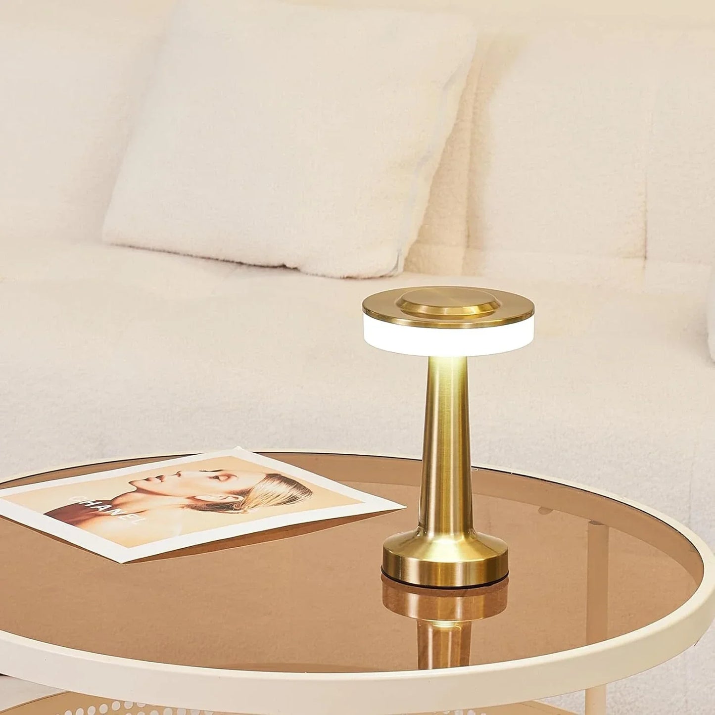 Draadloze Retro Tafellamp - LumiBar