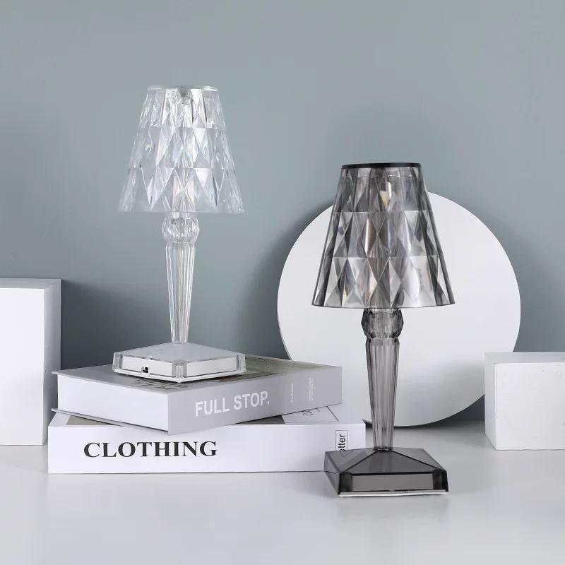 Kristallen Tafellamp met Touchbediening - LumeCrystal