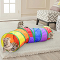 Regenboog Speeltunnel voor Katten - PurrfectPlay Tunnel