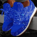 Glitter dames sneakers met sportieve comfort - Leona