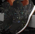 Glitter dames sneakers met sportieve comfort - Leona