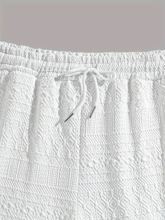 Zomer Shorts Heren Basic Look met Koordzak Comfort - Finn