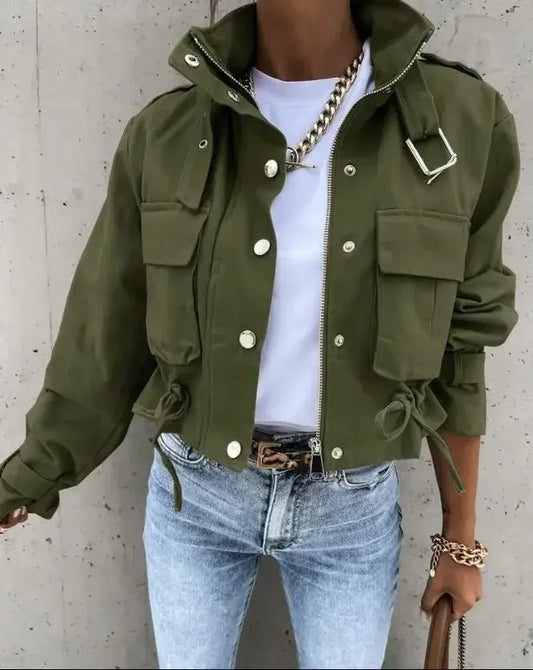 Cropped Dames Zomerjack – Noëlle