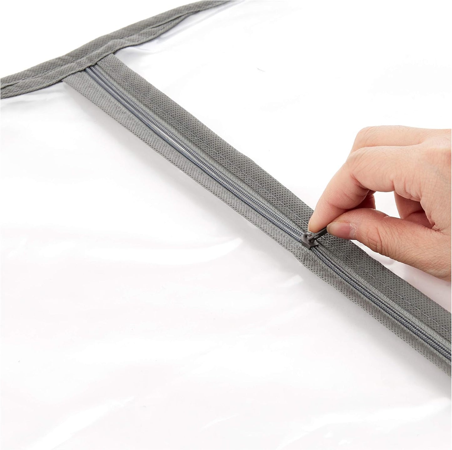 PEVA Kledingopberghoes Set – 5-Pack Stofhoezen met Rits (1 Kopen, 1 GRATIS)