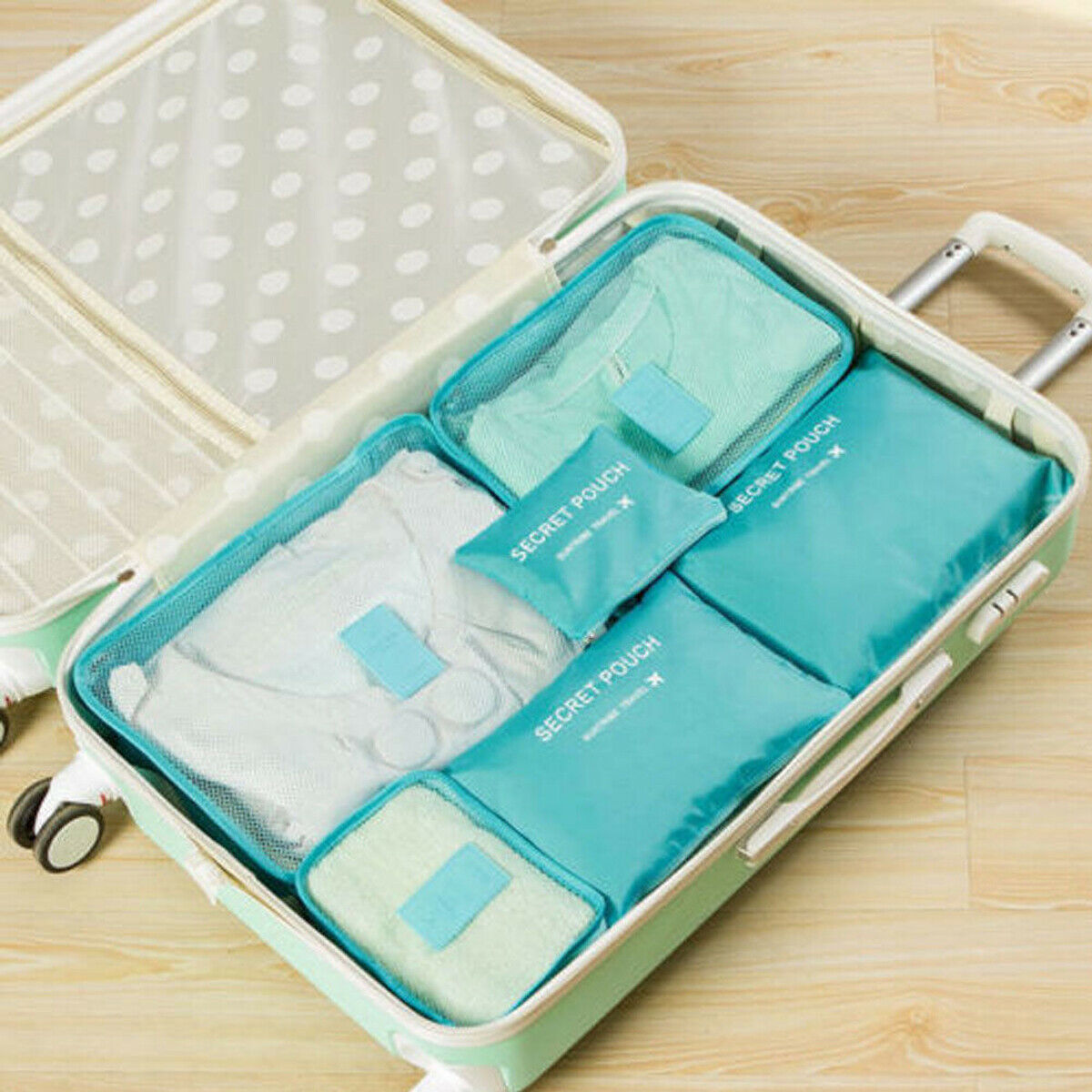 Bagage Inpakorganizer Set – 1+1 GRATIS Ruimtebesparende Reisopslagzakken