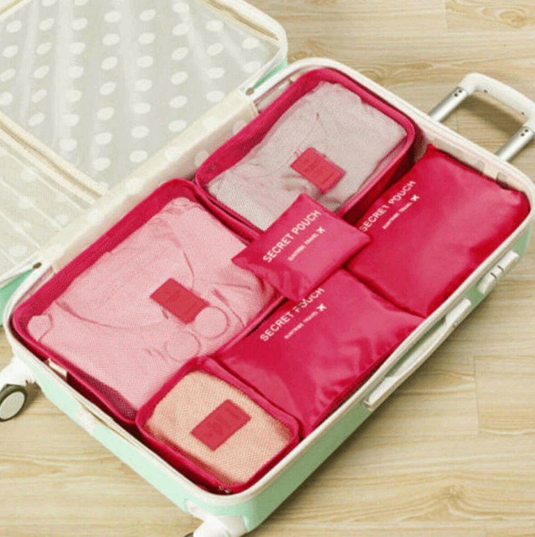 Bagage Inpakorganizer Set – 1+1 GRATIS Ruimtebesparende Reisopslagzakken