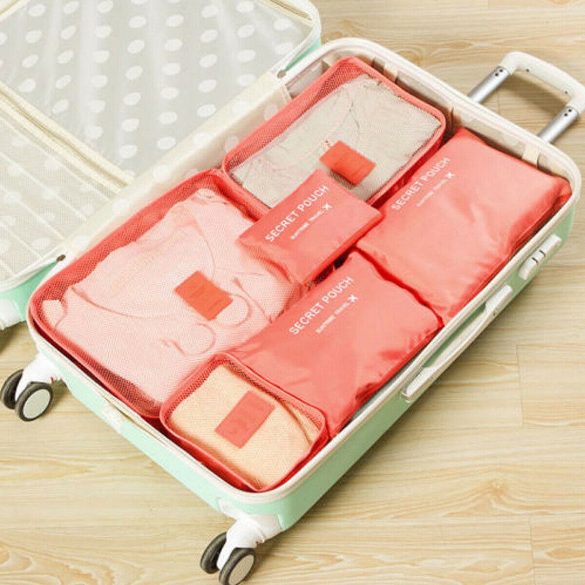 Bagage Inpakorganizer Set – 1+1 GRATIS Ruimtebesparende Reisopslagzakken