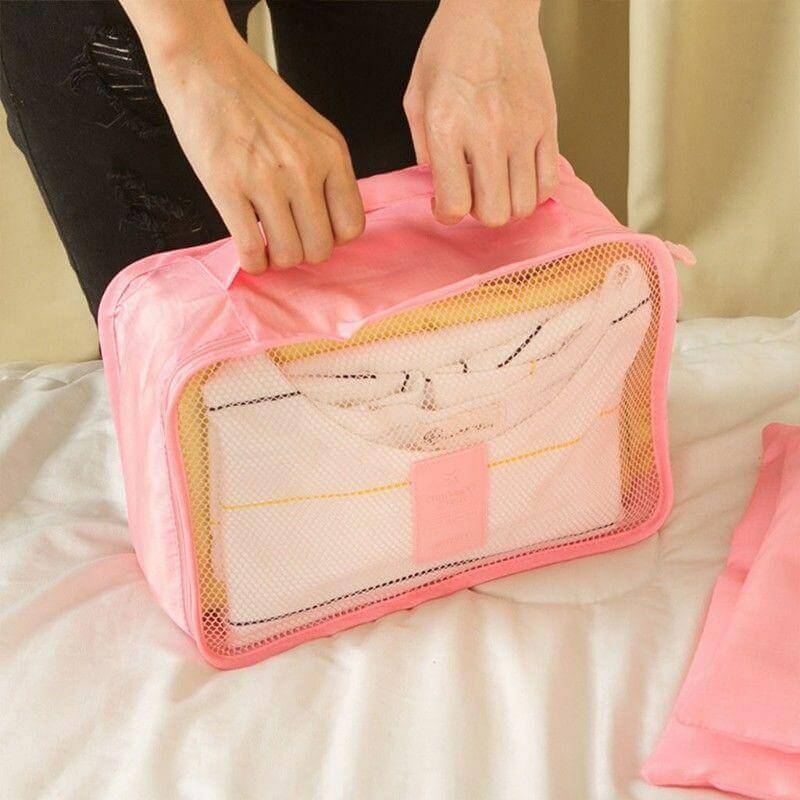 Bagage Inpakorganizer Set – 1+1 GRATIS Ruimtebesparende Reisopslagzakken