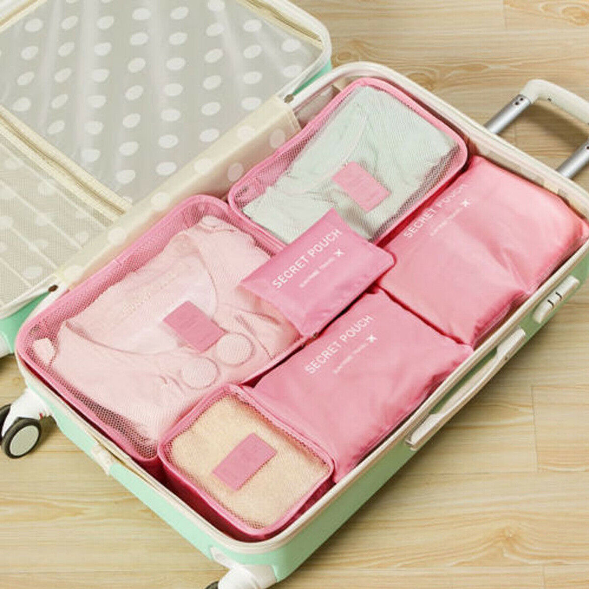 Bagage Inpakorganizer Set – 1+1 GRATIS Ruimtebesparende Reisopslagzakken