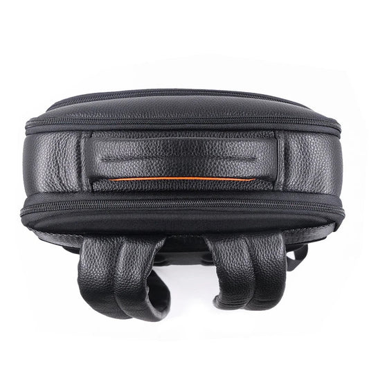 Premium Leren Rugzak met Vingerafdrukslot – Anti-Diefstal Rugzak voor Heren