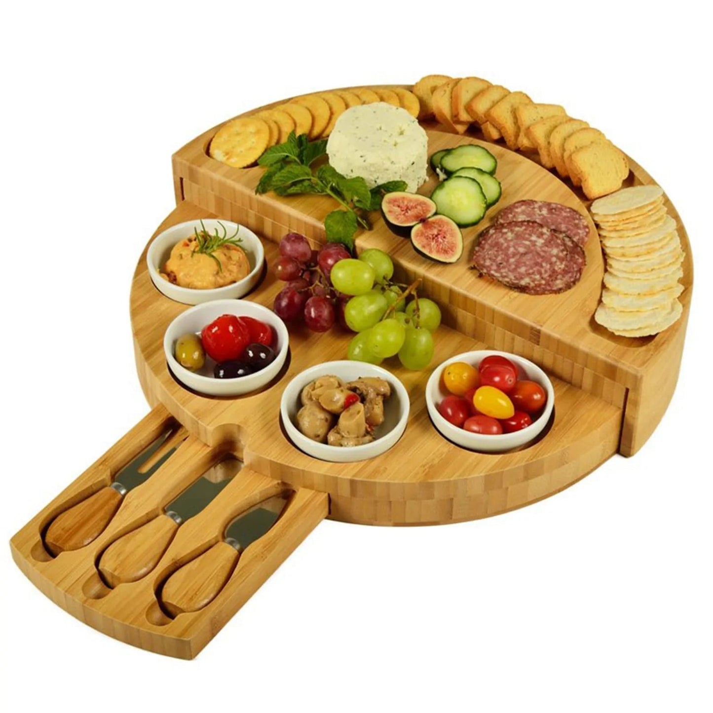 Bamboe Kaasplank – Naturon