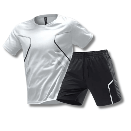 Sportoutfit voor heren – T-shirt en shorts voor training & vrije tijd