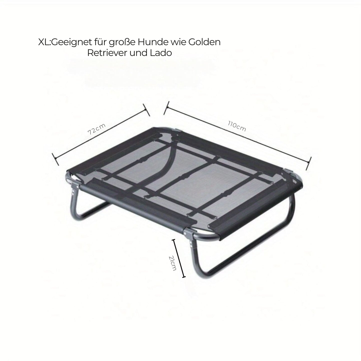 Opvouwbare Honden Stretcher - TravelBuddy