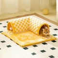 2-in-1 Katten Tunnel Bed - FurryFun
