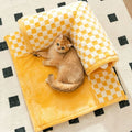 2-in-1 Katten Tunnel Bed - FurryFun