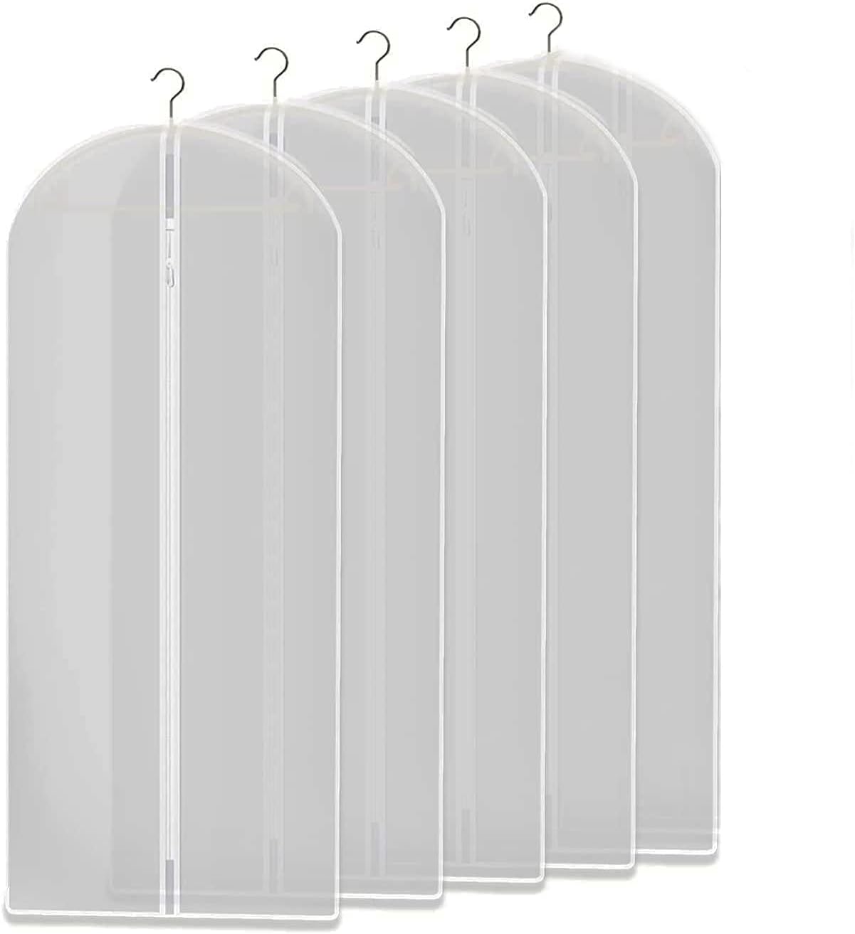 Transparante Kledingopberghoezen – Set van 5 (1 Kopen, 1 GRATIS)