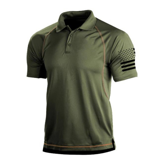 Sneldrogend outdoor poloshirt voor heren – TrailCore Polo