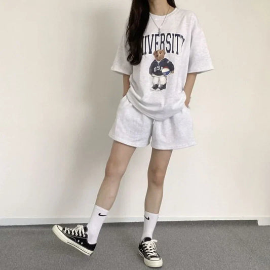 Zomer Short Set Dames – Leni