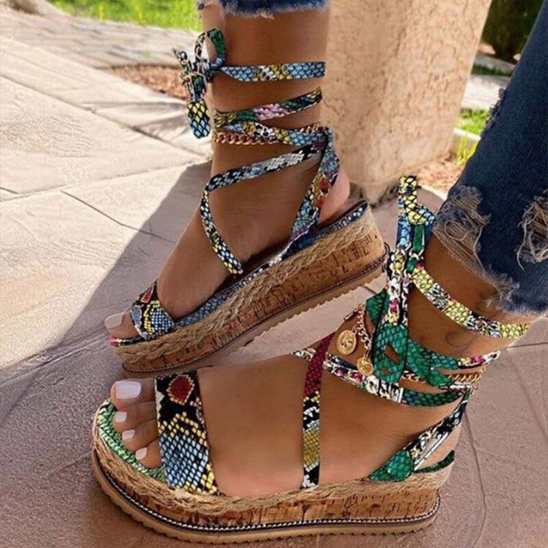 Comfortabele dames sandalen met voetbed en modern design - Amaya