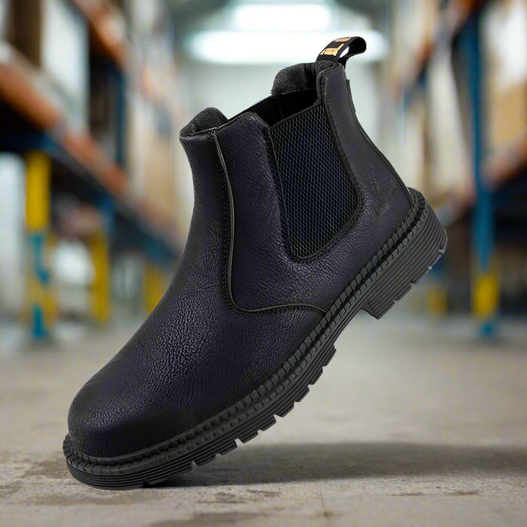 Heren veiligheidswerklaarzen waterdicht met stalen neus – Torben