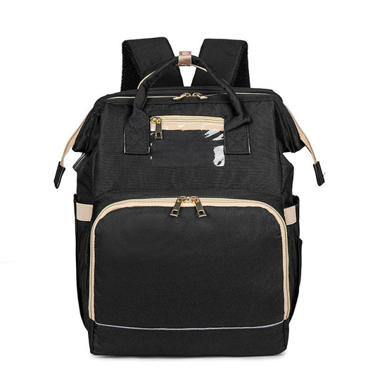 Multifuntionele Baby Luiertas met Opvouwbaar Wiegje – Waterdicht Multi-Vak Ontwerp