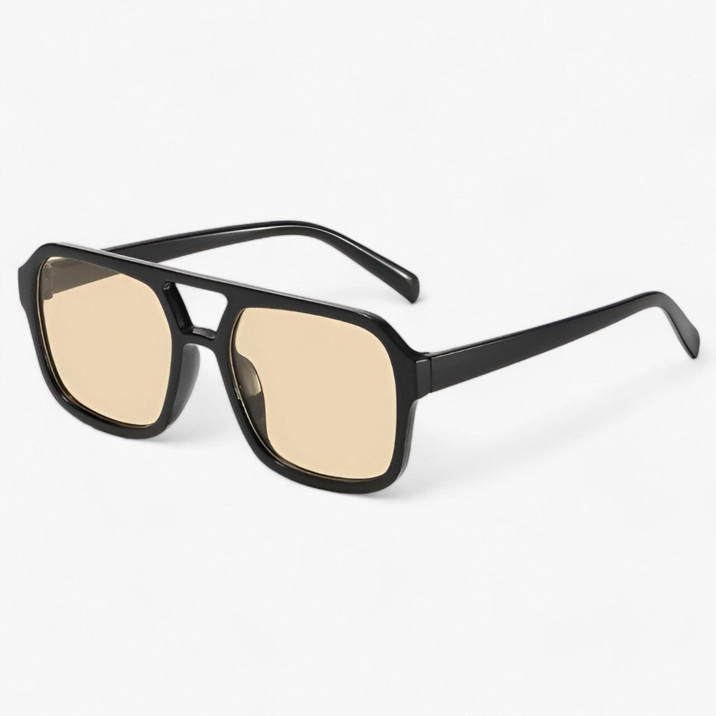 Vintage Oversized Zonnebril met Vierkant Frame – Spectra