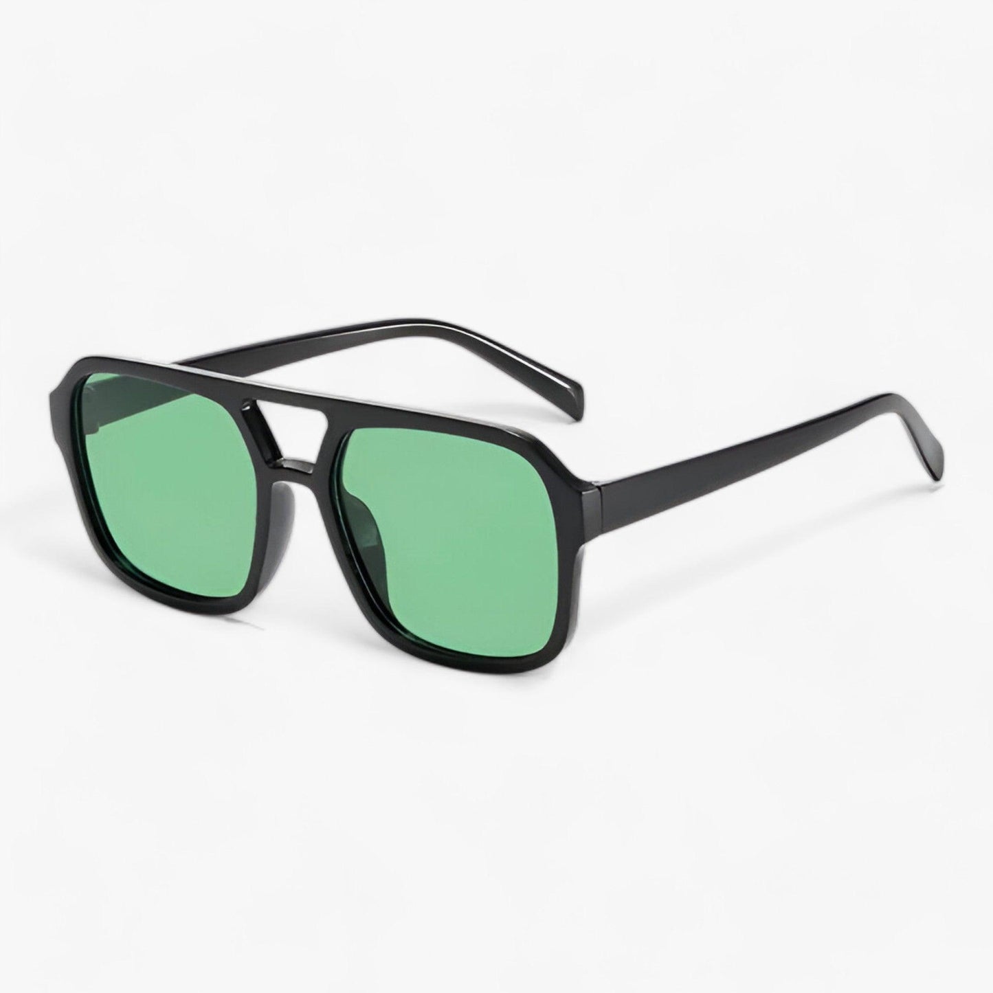 Vintage Oversized Zonnebril met Vierkant Frame – Spectra
