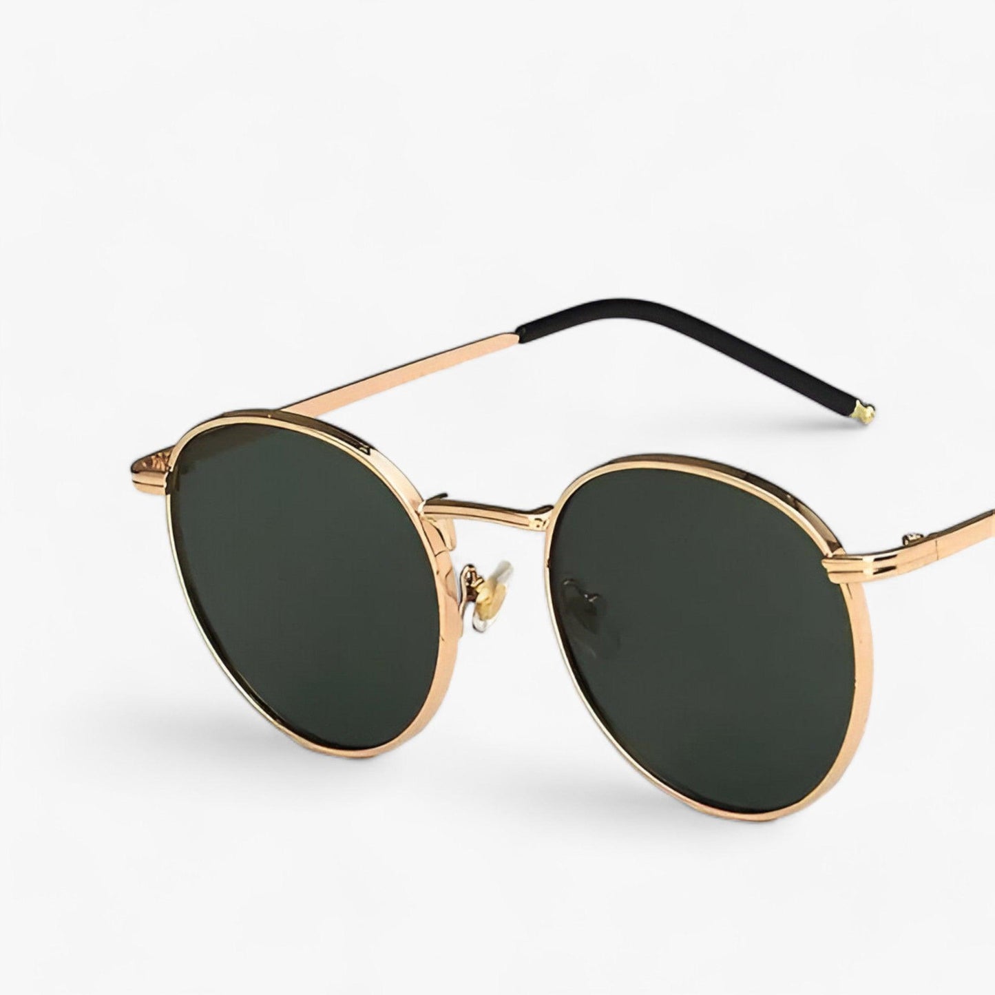 Uniseks Designer Zonnebril met Ronde Glazen - Nova