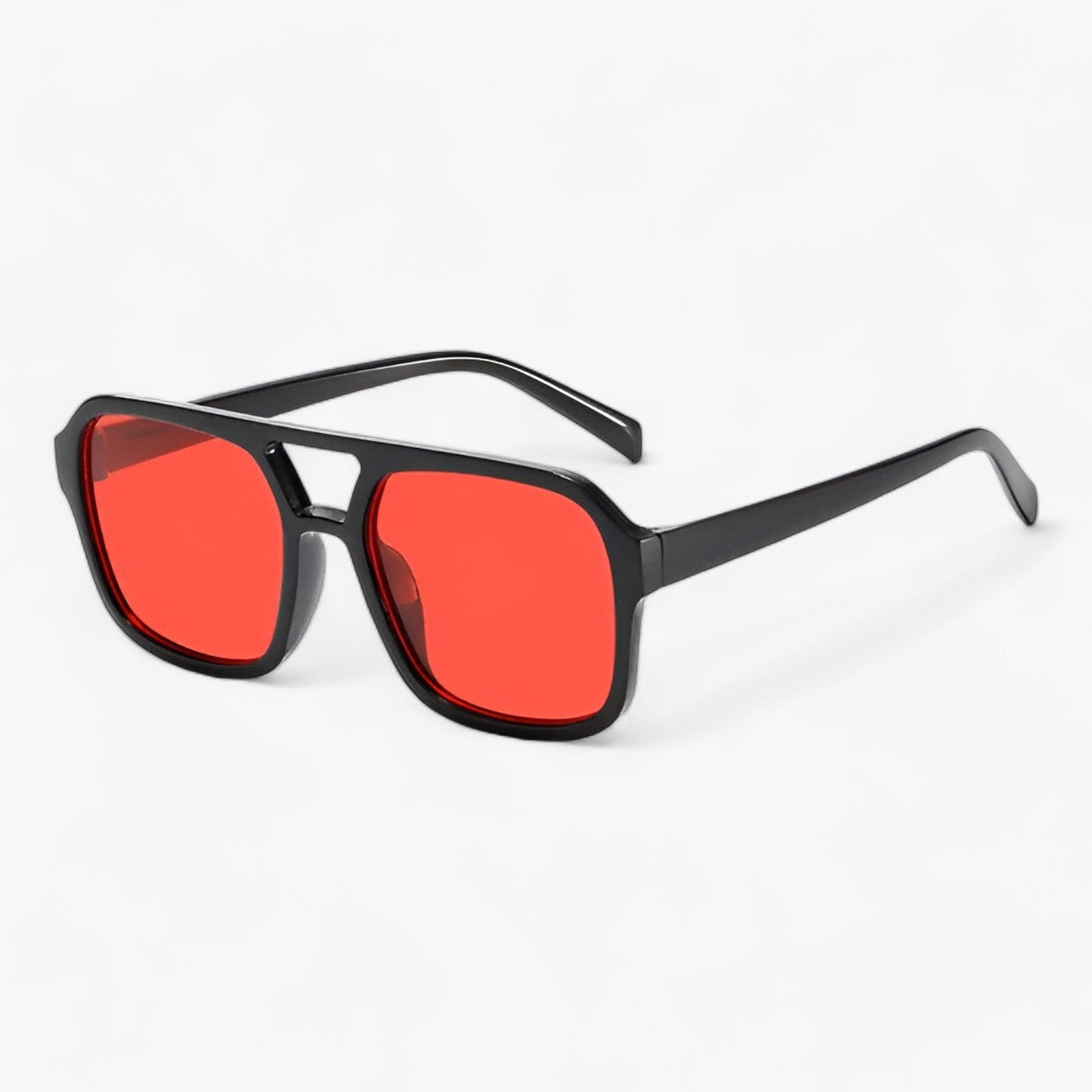 Vintage Oversized Zonnebril met Vierkant Frame – Spectra