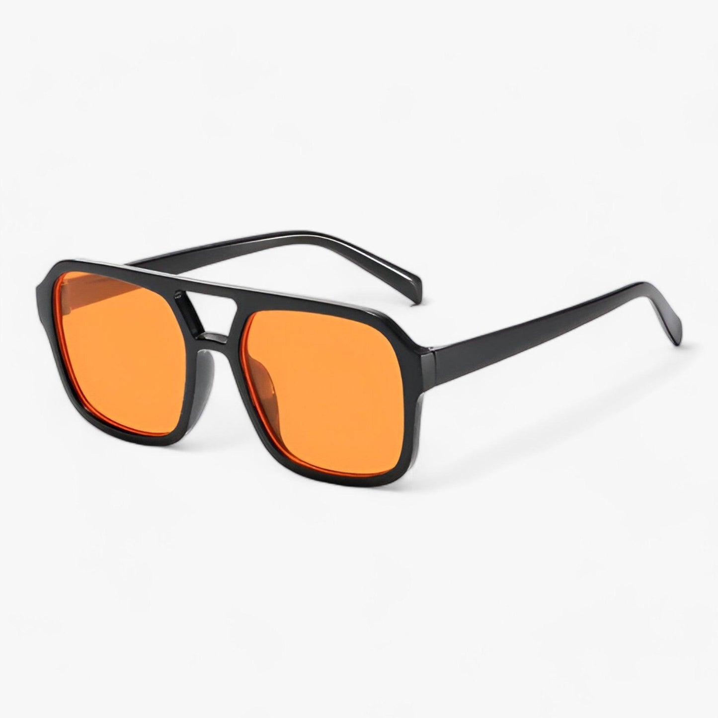 Vintage Oversized Zonnebril met Vierkant Frame – Spectra