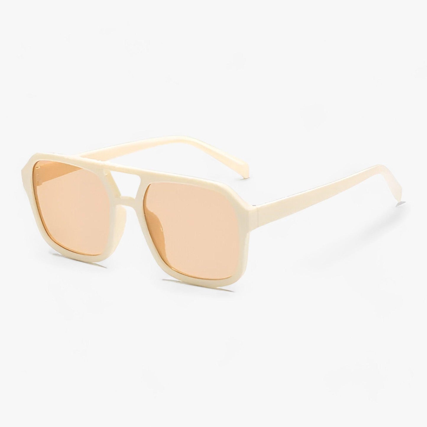Vintage Oversized Zonnebril met Vierkant Frame – Spectra