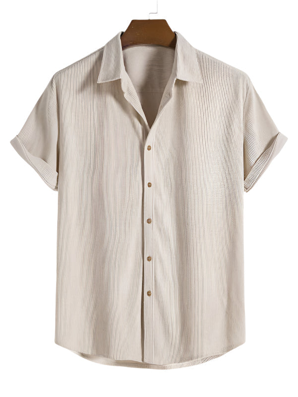 Trendy heren zomer-set met streepmotief - StrandStil