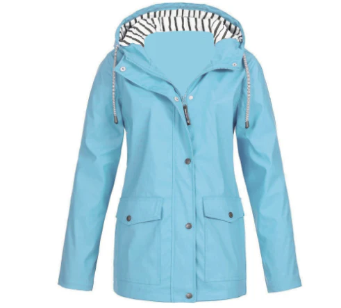 Water- en winddichte damesjas voor de herfst en winter – Leona