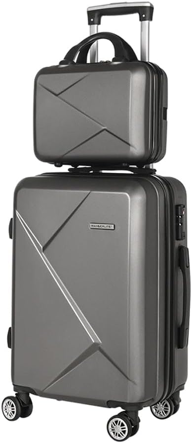 Compact 2-Delige Handbagage Set met Spinner Wielen & TSA Slot – FlexLite