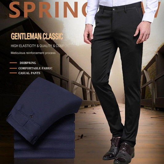 Heren Stretch Pantalon Jones | stijlvol & comfortabel