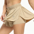 2-in-1 flowy fitness short