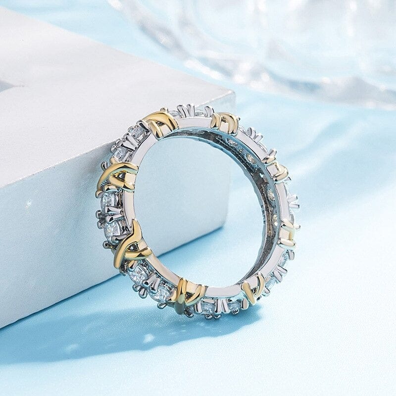 Cross Ring | Platina Ring