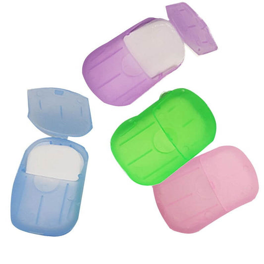 Draagbare Reis Zeep Papier Vellen (1+1 GRATIS)