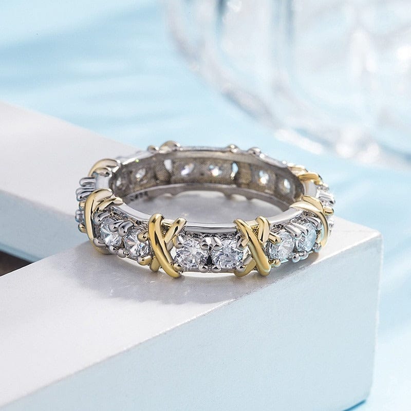 Cross Ring | Platina Ring
