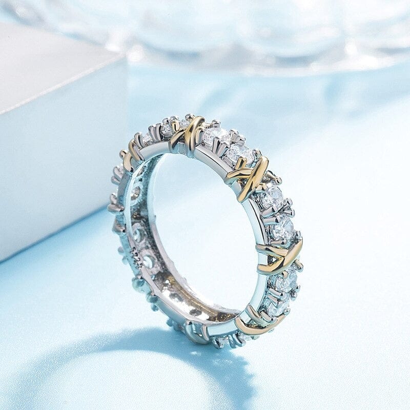 Cross Ring | Platina Ring