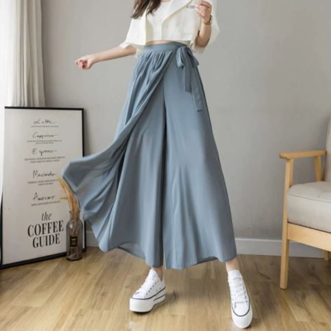 Pleated Chiffon Fashion Pants™