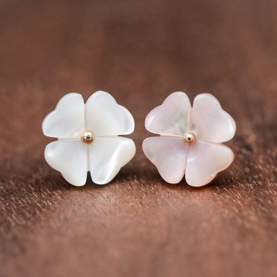 Gelukkige Klaver blad Oorbellen