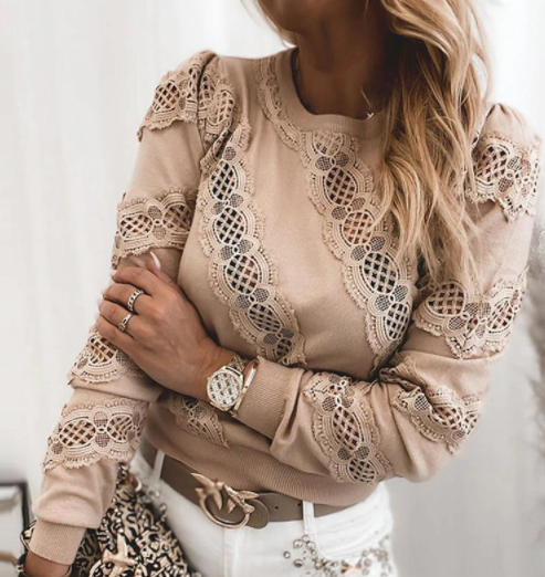 O-Neck Long Sleeve Pullover™️