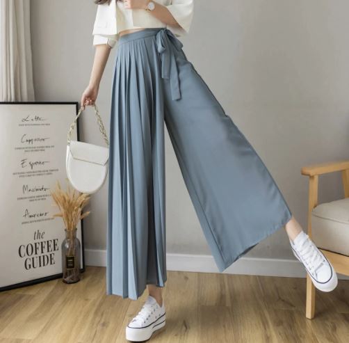 Pleated Chiffon Fashion Pants™