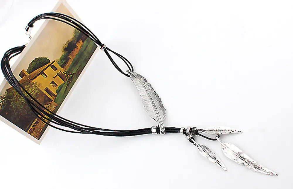 Boheemse Veren Ketting