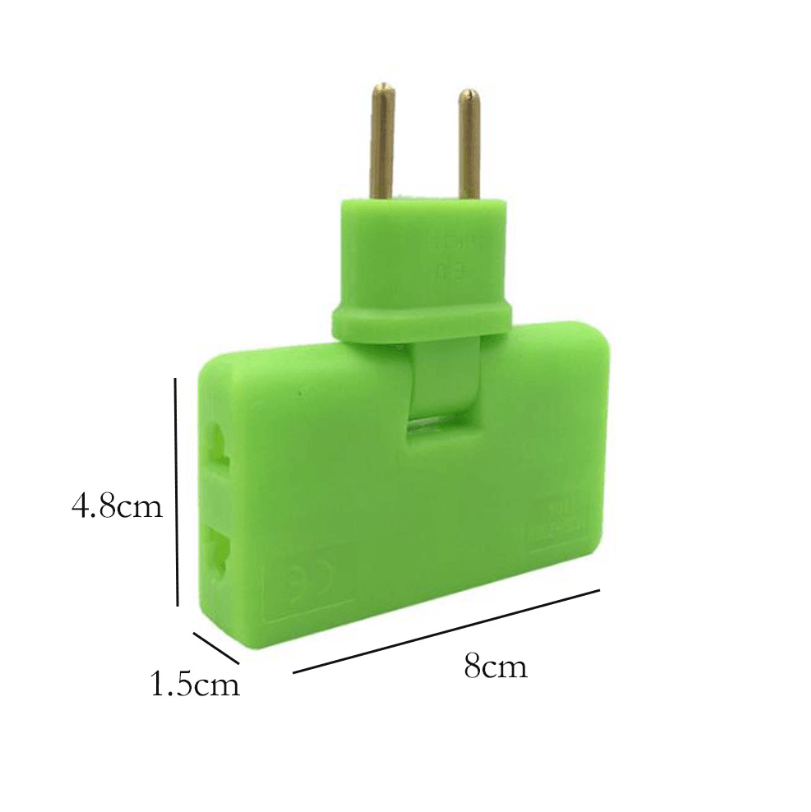 3-in-1 Draaibare Contactdoosconvertor