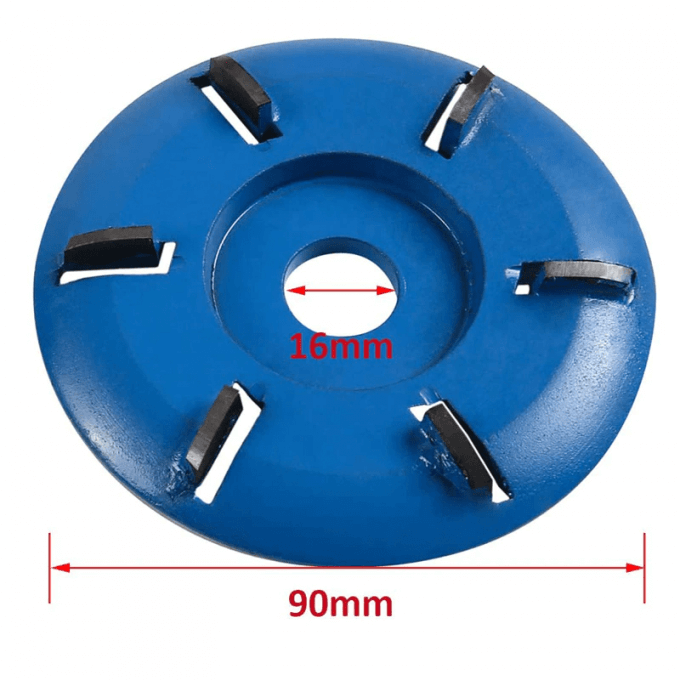 6 Tanden Houtsnijschijf