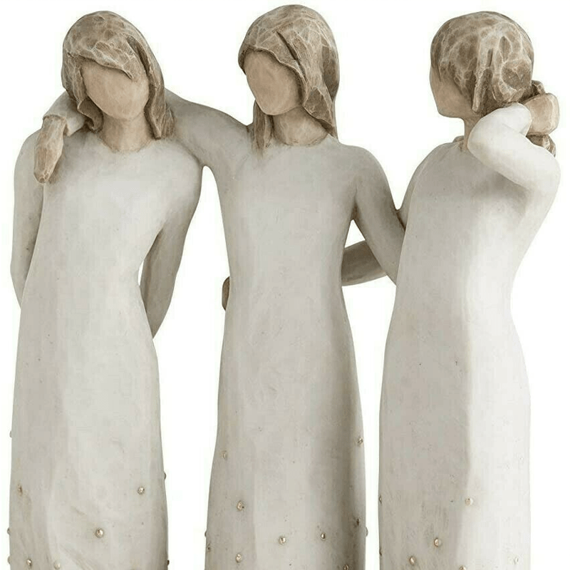 By My Side - Handgeschilderd Kunst Ornament